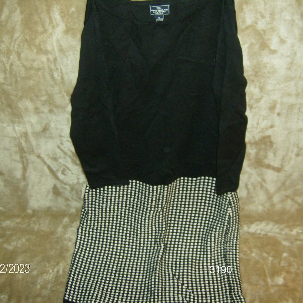 English Country Dress Black